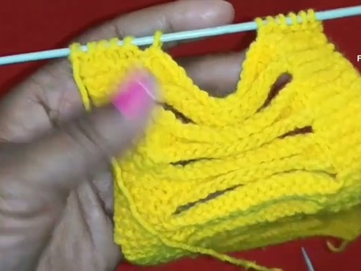 Crochet chhoti wala design #knitting #ideas #woolen #viral #youtube @easyhackidea