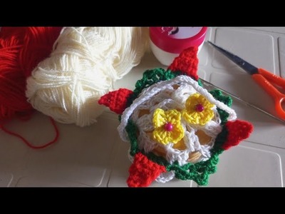 Crochet unieq  decor idea  ???? sall ; gift decorations.passo apasso knitting champion