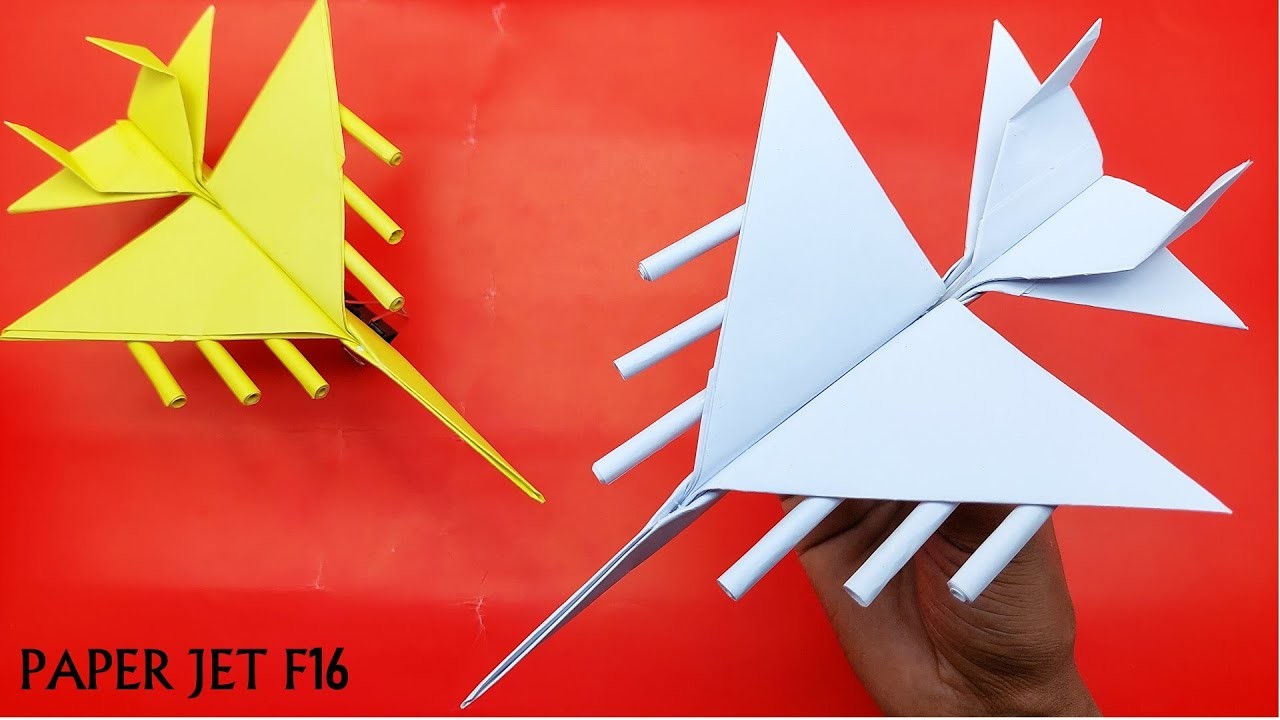 DIY Paper AeroPlane - How to Make a Paper Airplane Step by Step | Easy Paper Crafts