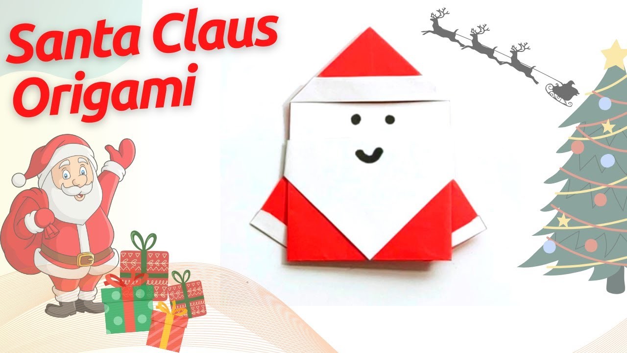 DIY Santa Claus: An Easy and Enjoyable Origami Guide