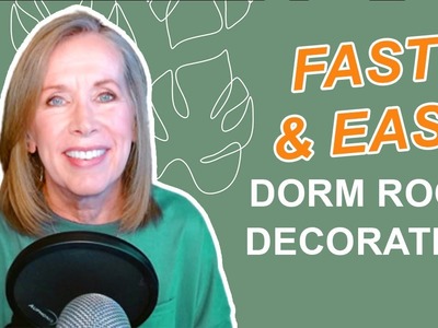 Dorm Room Decorating Tips for 2023 | It's Fast and Easy!