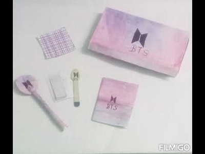 Easy paper craft#bts#pen#book#nifras      art and craft#