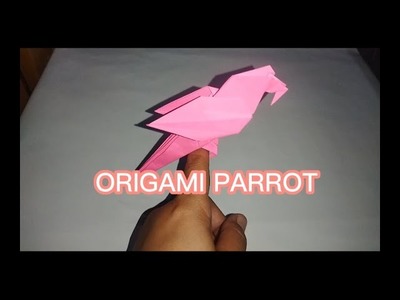 EASY TO MAKE ORIGAMI PARROT