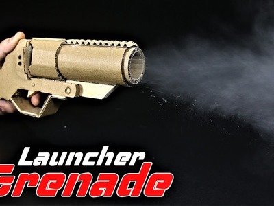 How To Make A Mini Cardboard Grenade Lancher That SH00TS