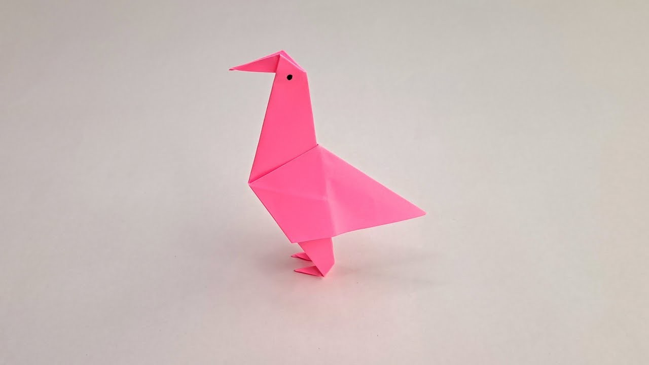How to make a paper bird | easy paper birds