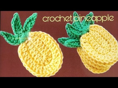 How To Make Crochet Pineapple|DIY Crochet  Pineapple