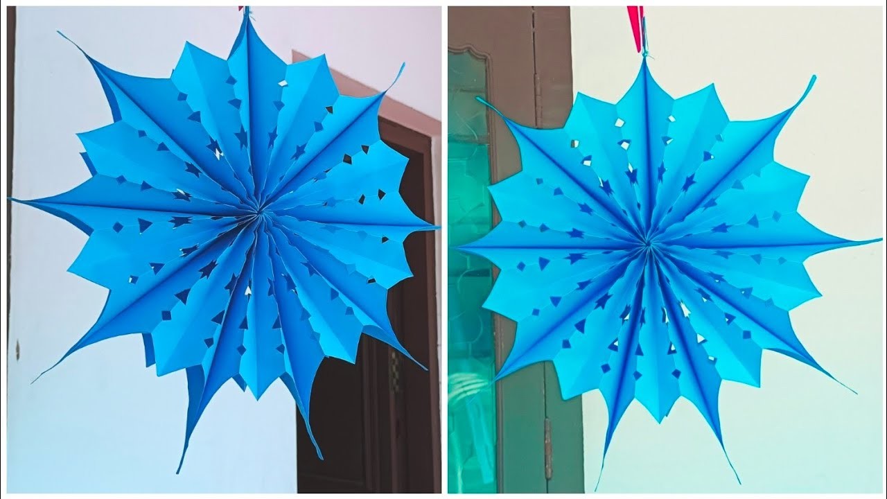 How to make paper star | Christmas star | Paper craft | DIY | Christmas home decoration | Christmas