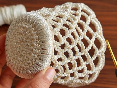 INCREDİBLE ???? Muy Hermosa???? Super Easy Diy Crochet Knitting ,Precioso crochet muy facil????