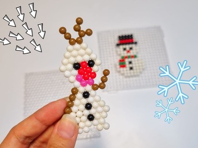 Let's build a snowman | DIY crystal puzzle toys for kids