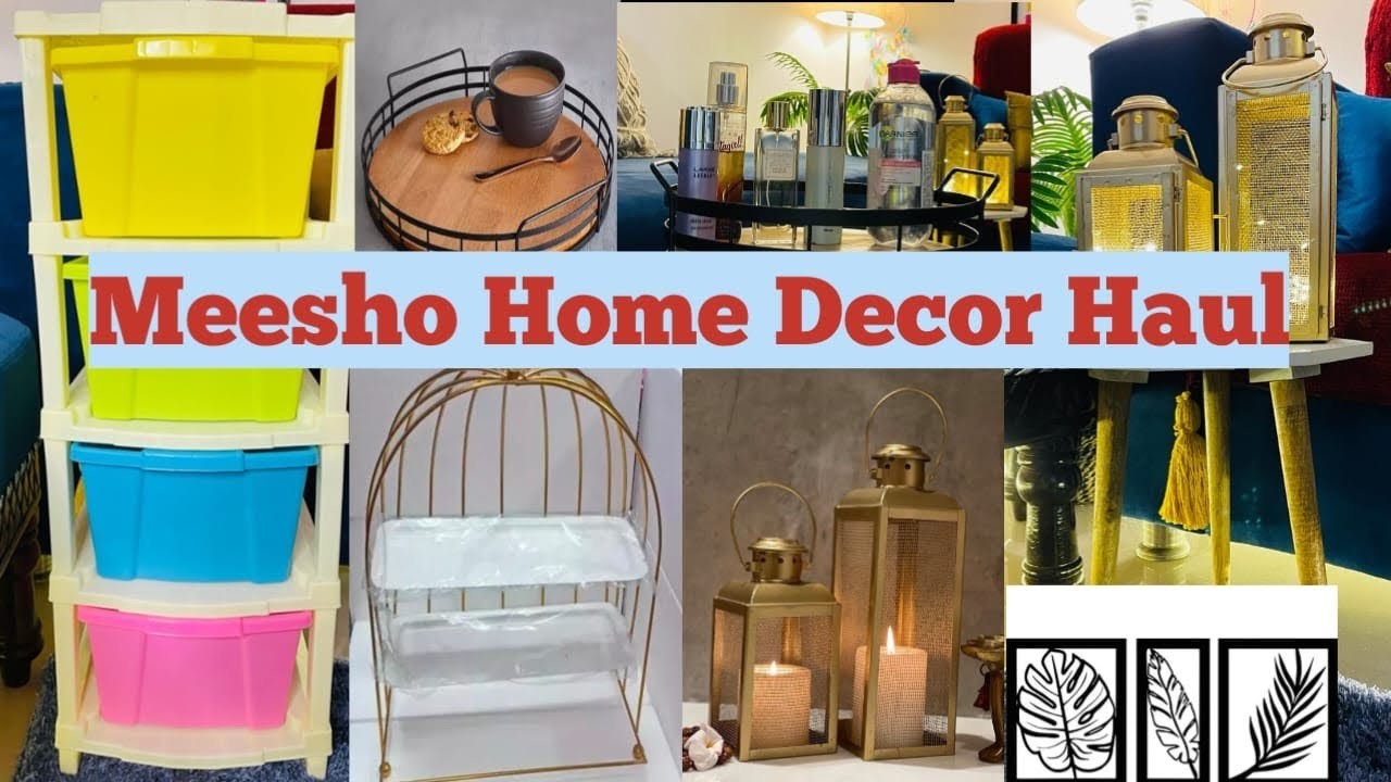 Meesho Home Decor Haul | Meesho Decor Haul | Starting Rs.197 |