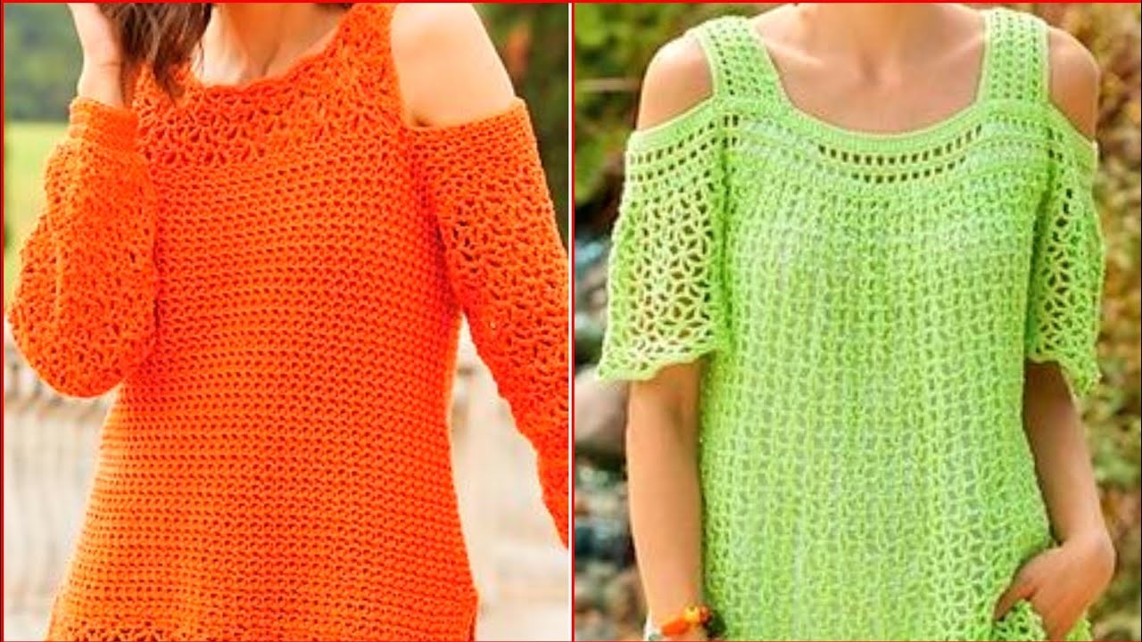 Most Beautiful Latest Fashion Designer Crochet Embroidered Lace pattern CropTop Blouse Design????
