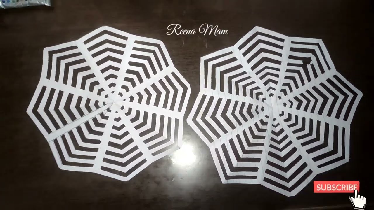 Paper Snowflake Craft Ideas | Diy Paper snowflake for christmas | Easy paper Crafts | #craft #viral