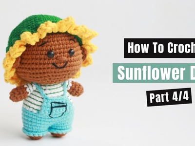 #440 |  Amigurumi Sunflower Doll (4.4)| How To Crochet Animal Amigurumi | @AmiSaigon