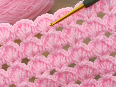 ⚡Amazing crochet⚡⚡ Very easyyyy * Super Easy  Crochet Baby Blanket For Beginners online Tutorial