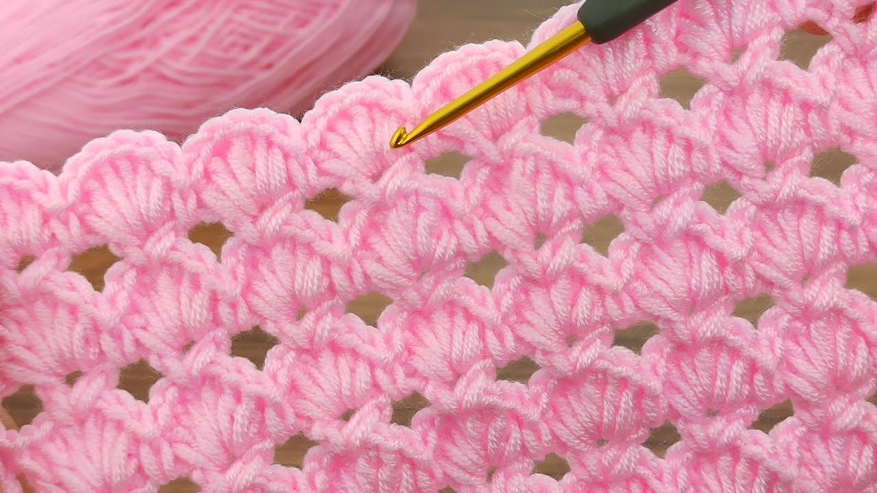⚡Amazing crochet⚡⚡ Very easyyyy * Super Easy  Crochet Baby Blanket For Beginners online Tutorial