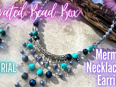 Beaded Mermaid Necklace | Beading Tutorial | Curated Bead Box