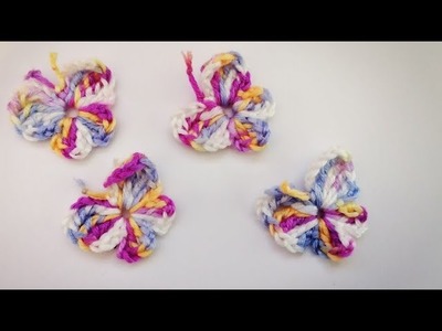 Crochet butterfly tutorial step by step