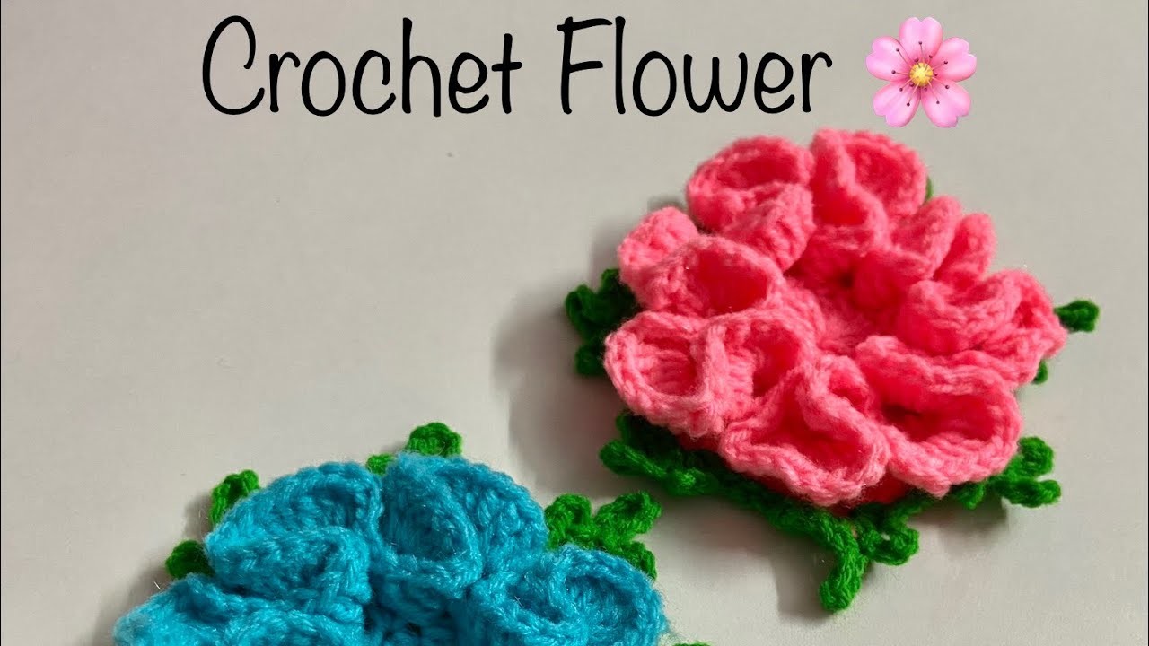 Crochet Flower full tutorial !! Looks so beautiful  #crochetflower #flower