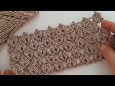 Crochet pattern for shawls, scarf, jacket.Beauty of Crochet