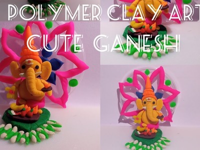 Cute Ganesh |Diy polymer clay tutorial for beginners
