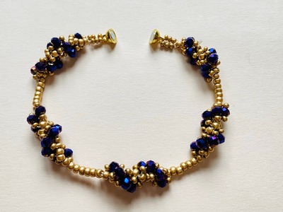 DIY beading spiral bracelet Tutorial. Perlenarmband selber machen. making Jewelry