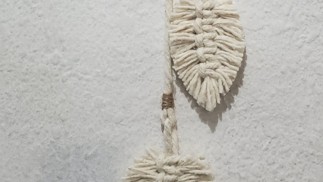 DIY. . Decoración para pared.Macramé