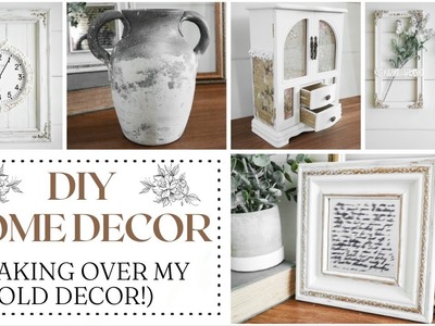 DIY Home Decor (Repurposing My Old DIY's and Making Over Old Decor!)