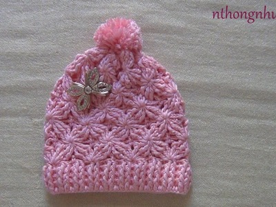 [ENG SUB] Crochet beanie hat (beginner). Gorro facil para principiantes. Crochet Hat With Joyce