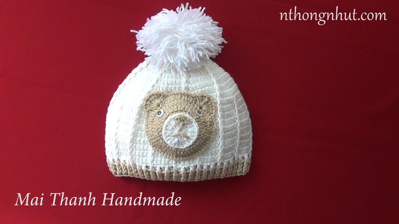 [ENG SUB] Crochet beanie hat (beginner). Gorro facil para principiantes. Crochet Hat With Joyce
