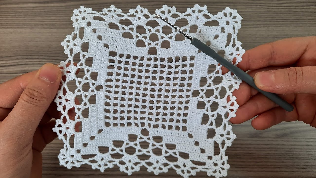 Extraordinary Crochet Pattern????Easy Beautiful Knitting Crochet Filet Etol Shawl Cover Model Tığ işi