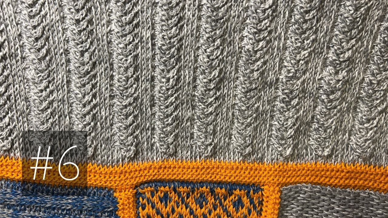 Fern tunisian crochet pattern - blanket TCAL 6 - Woolpedia