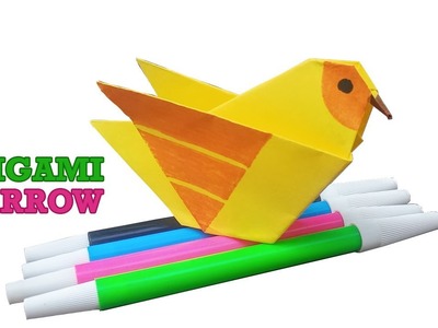 How to make a paper bird origami tutorial | origami sparrows.