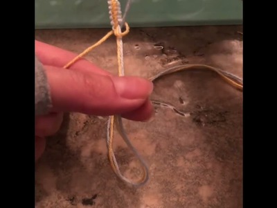 How to make a square knot bracelet