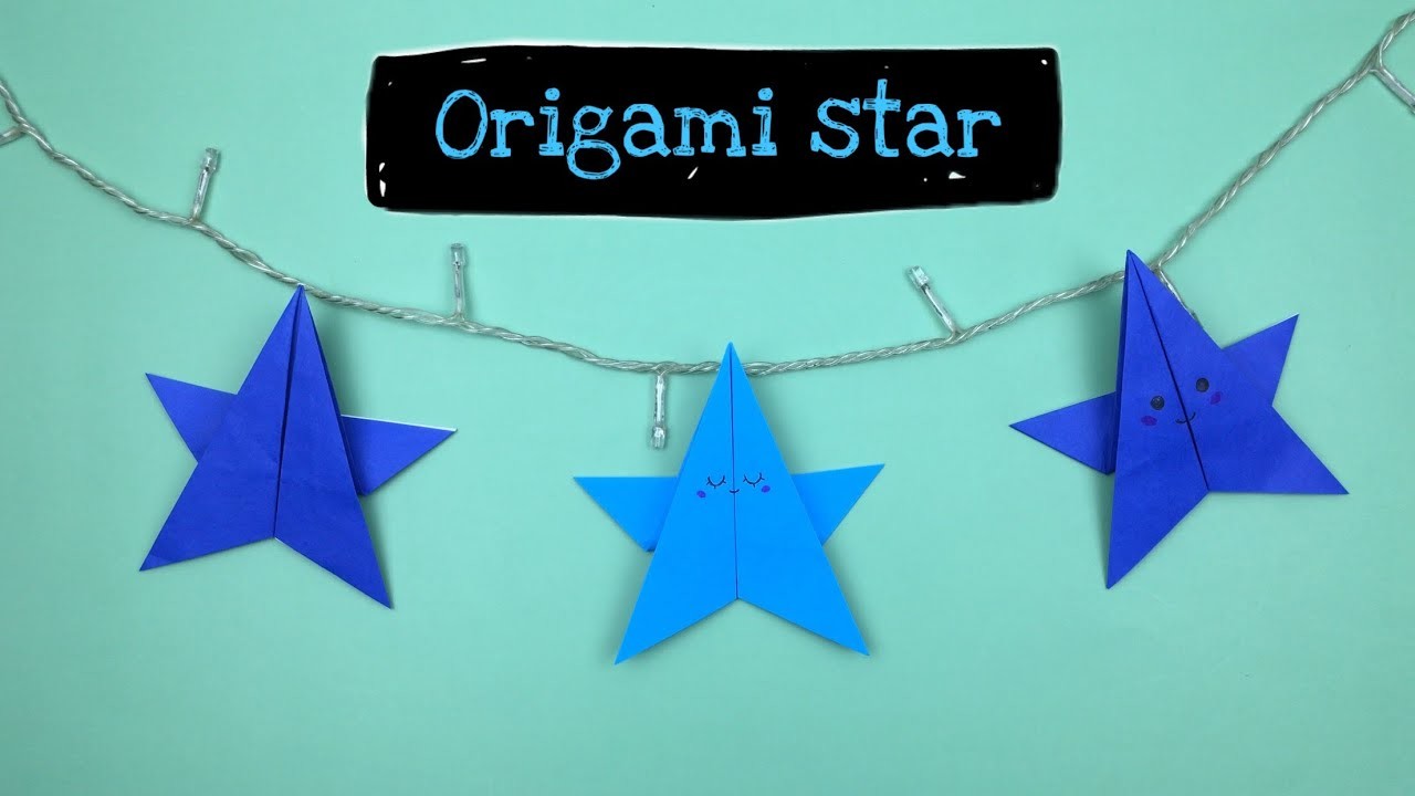 How To Make Easy Origami Star | DIY Origami Star | Paper Star Tutorial