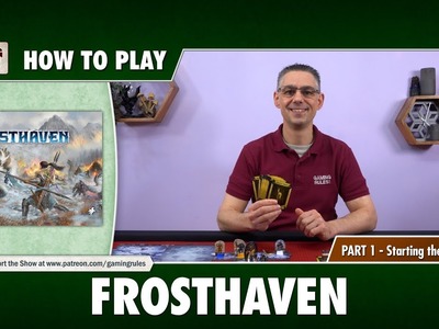 How to Play Frosthaven - Official tutorial - Getting started & Scenario phase