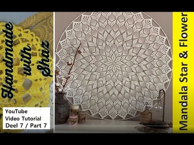 HWS Mandala Doily Star & Flowers Video Tutorial 7