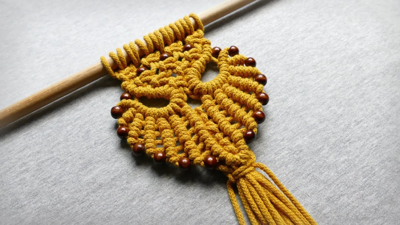 Intermediate Macrame Design Element For Your Macrame Projects