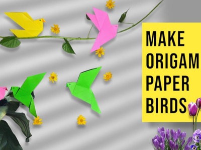 It's Easy To Make a Bird Out Of Paper |  Origami Pigeons | Paper Bird | Origami Story