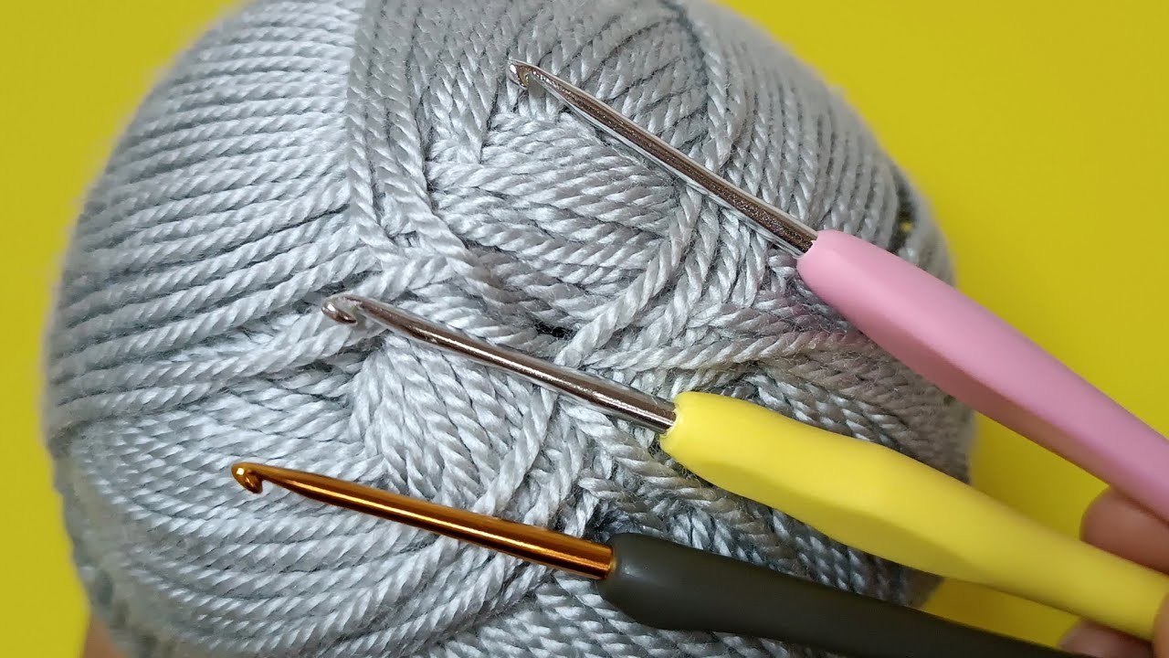 Look how beautiful! Amazing crochet pattern! Crochet stitch for beginners