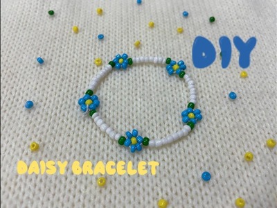 Making bracelets tutorial | Daisy bracelet | DIY | handmade with love by Simie