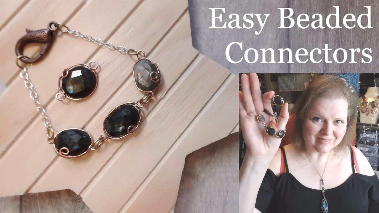 Making Wire Jewellery: Easy Beaded Connectors with Jem Hawkes