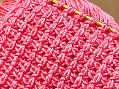 Muy hermoso!???????? Very Easy Very Beautiful Crochet knitting. Crochet baby blanket