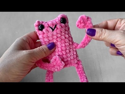 NO SEW | Crochet Leggy Froggy Chenille