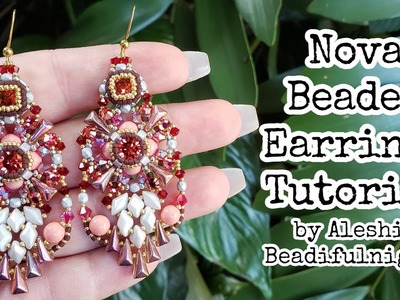 Nova Beaded Earrings Tutorial