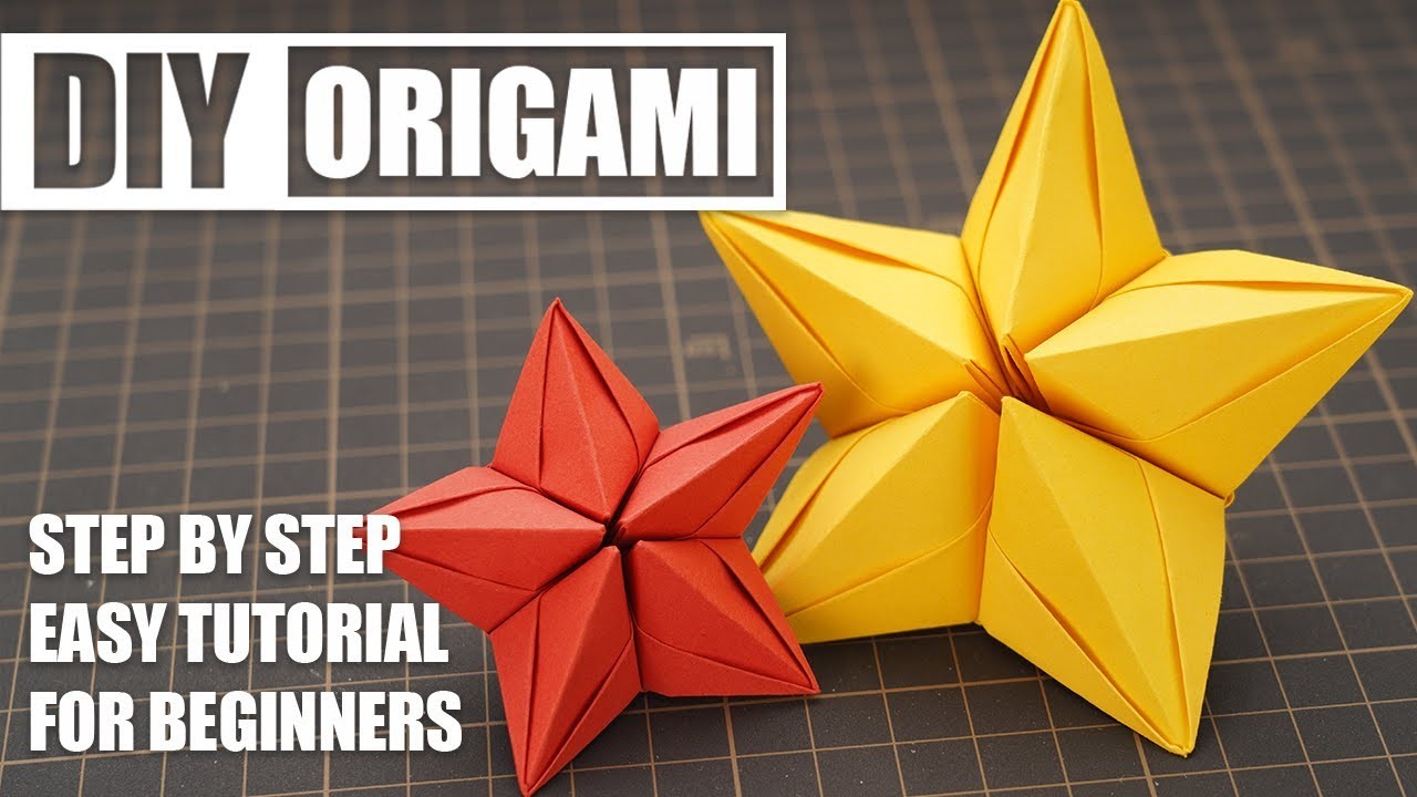 Origami Easy Star Tutorial | Easy Tutorial for Beginner