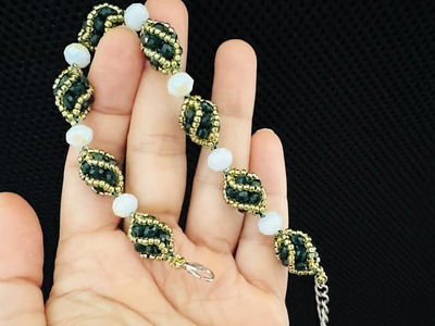 Ornament Bracelet || Beaded bead bracelet