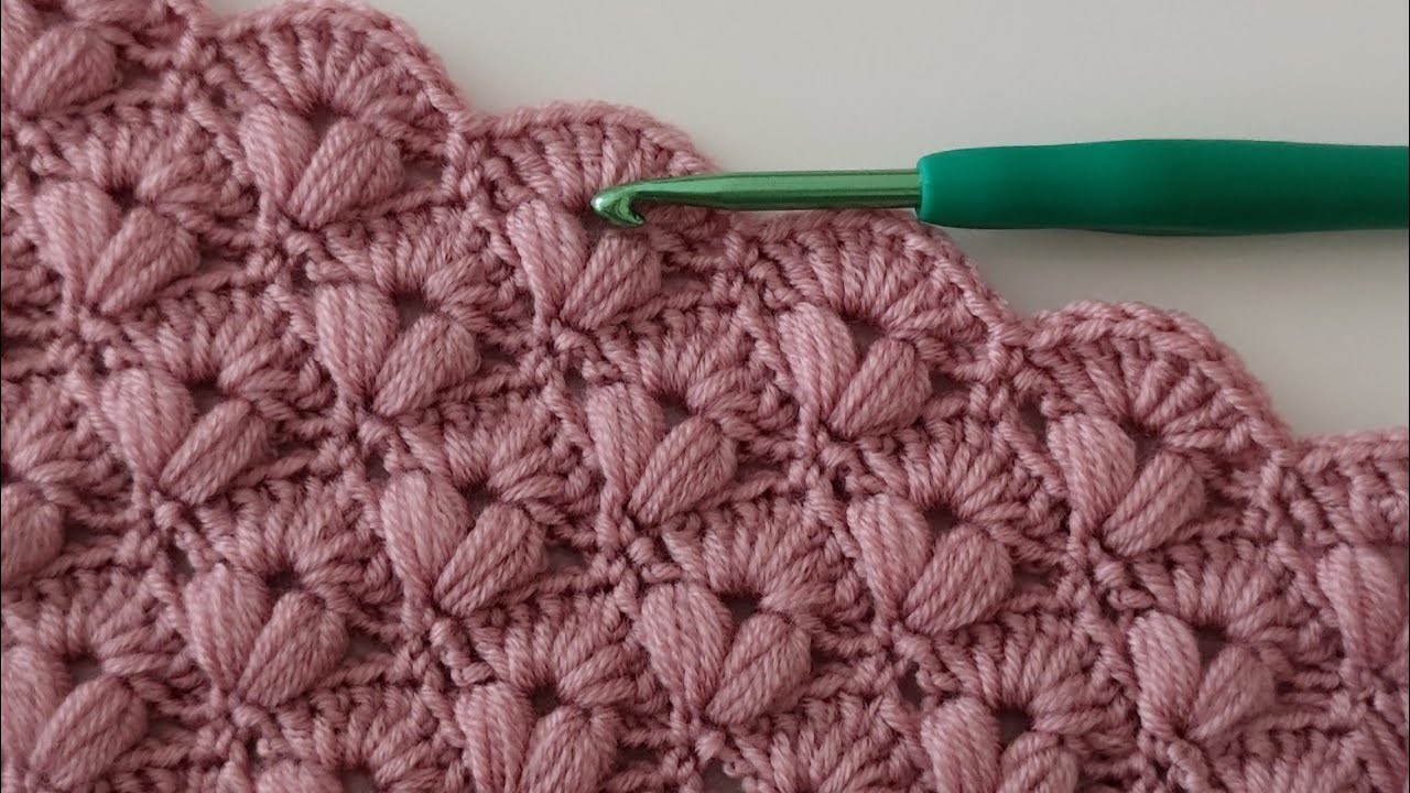 Perfect???? easy crochet baby blanket fan pattern for beginners -  temperature blanket crochet