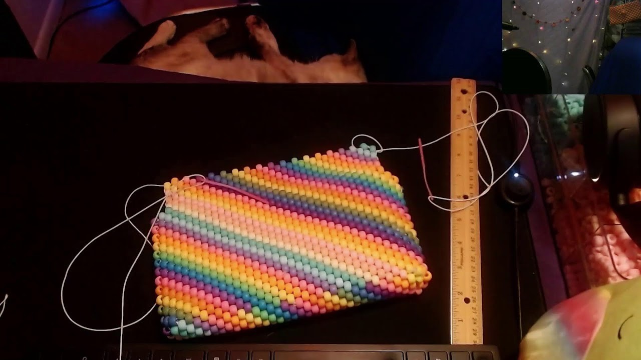 Rainbow Kandi Purse Chill Stream Episode 6