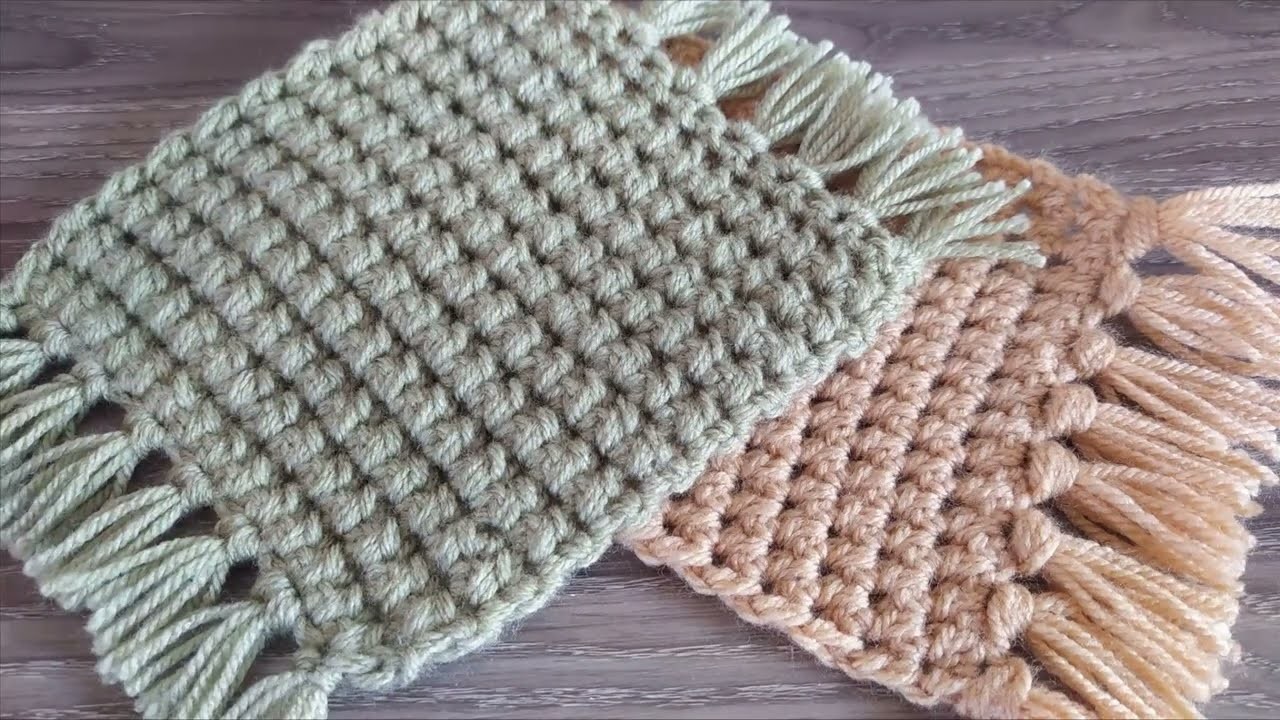 Sottotazza Uncinetto☕???? Super easy crochet mug rug ???? Posa taza Crochet Tutorial