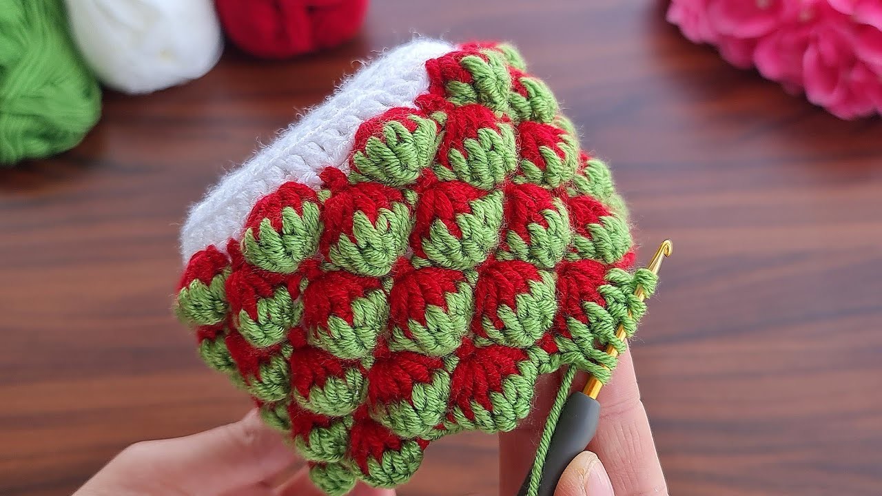 SUPER BEAUTIFUL ???? MUY BONİTO ✔ Super easy very useful crochet decorative basket making. 
